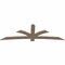 Ekena Millwork Davenport Smooth Timber Gable Bracket, Douglas Fir, 96"W x 32"H x 1 1/2"D x 5 1/2"F, 8/12 Pitch GBW096X32X0206DAV00SDF - alternate 5